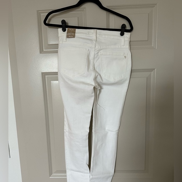 NWT Madewell high rise skinny crop white pants - Picture 7 of 7